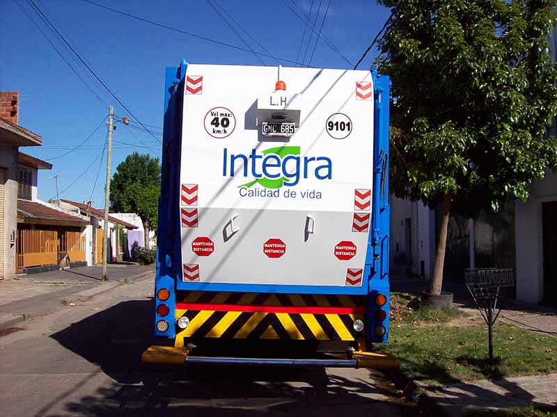 Equipo Lava Contenedor