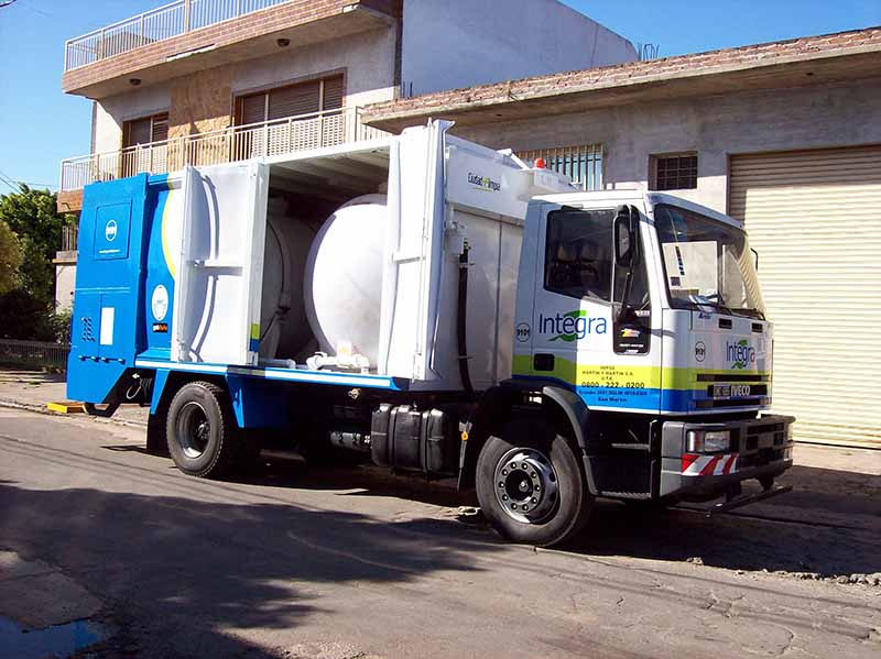 Equipo Lava Contenedor